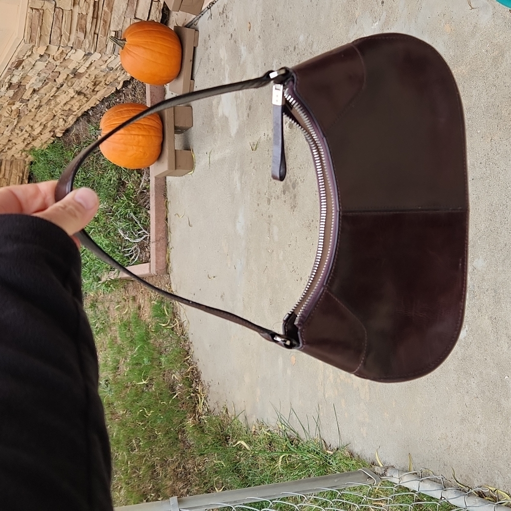 Monsac Brown Shoulder purse